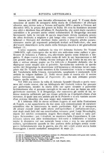 Rivista letteraria periodico bimestrale di letteratura italiana