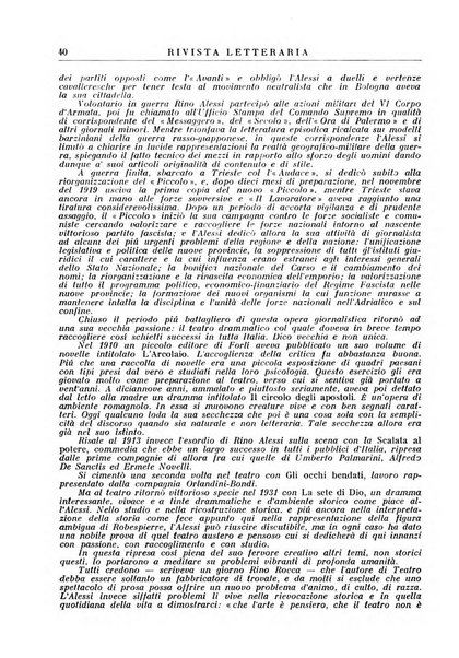 Rivista letteraria periodico bimestrale di letteratura italiana