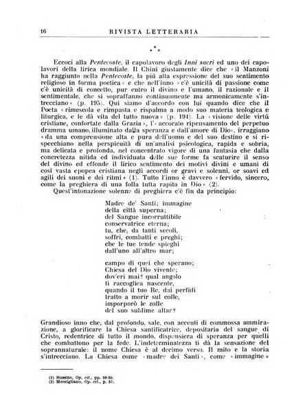 Rivista letteraria periodico bimestrale di letteratura italiana