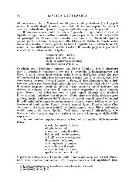 Rivista letteraria periodico bimestrale di letteratura italiana