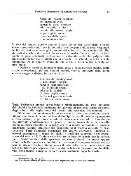 Rivista letteraria periodico bimestrale di letteratura italiana