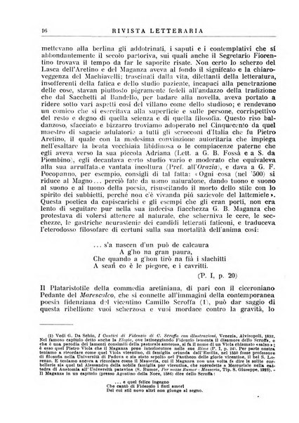 Rivista letteraria periodico bimestrale di letteratura italiana