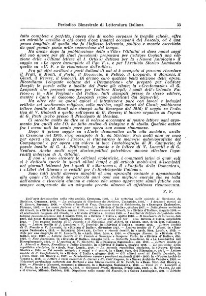 Rivista letteraria periodico bimestrale di letteratura italiana