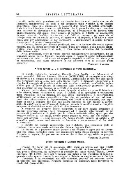 Rivista letteraria periodico bimestrale di letteratura italiana