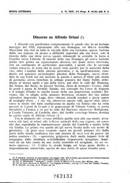 Rivista letteraria periodico bimestrale di letteratura italiana