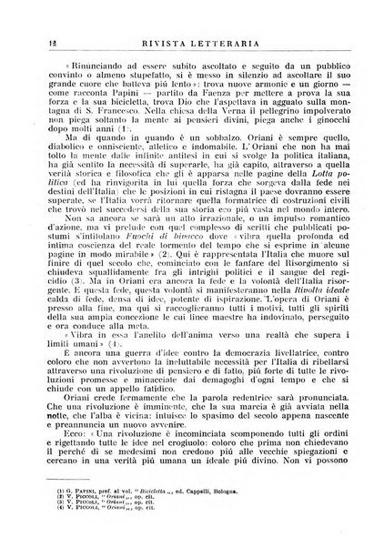 Rivista letteraria periodico bimestrale di letteratura italiana