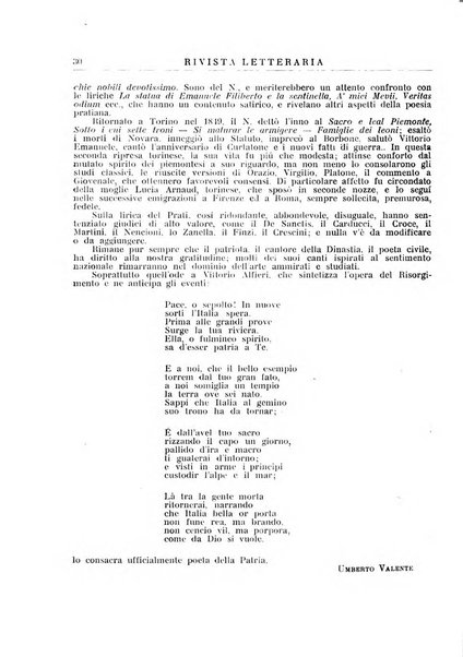 Rivista letteraria periodico bimestrale di letteratura italiana