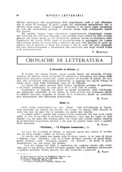 Rivista letteraria periodico bimestrale di letteratura italiana