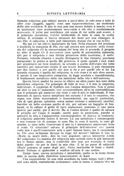 Rivista letteraria periodico bimestrale di letteratura italiana