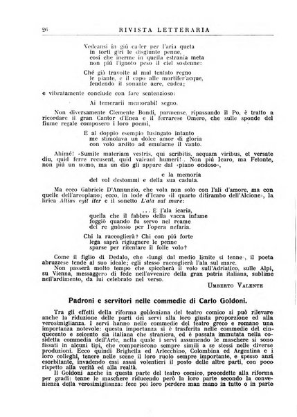 Rivista letteraria periodico bimestrale di letteratura italiana