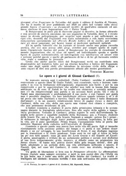 Rivista letteraria periodico bimestrale di letteratura italiana