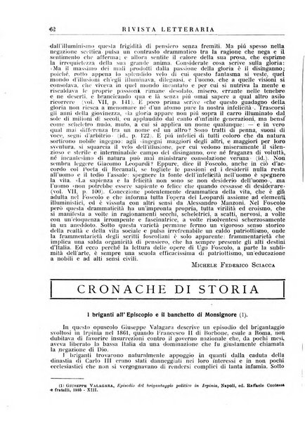 Rivista letteraria periodico bimestrale di letteratura italiana