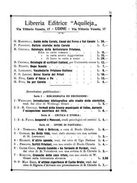 Rivista letteraria periodico bimestrale di letteratura italiana