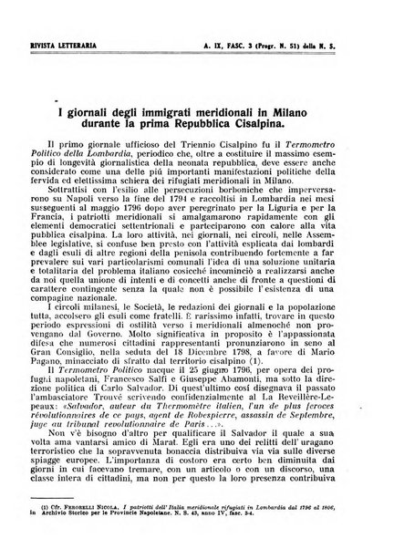 Rivista letteraria periodico bimestrale di letteratura italiana