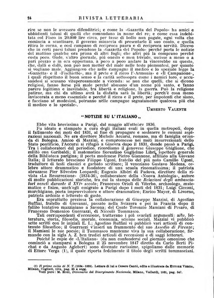 Rivista letteraria periodico bimestrale di letteratura italiana