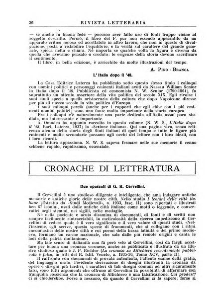 Rivista letteraria periodico bimestrale di letteratura italiana