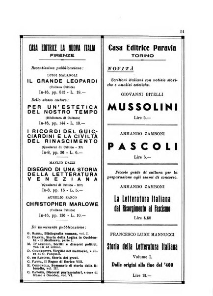 Rivista letteraria periodico bimestrale di letteratura italiana