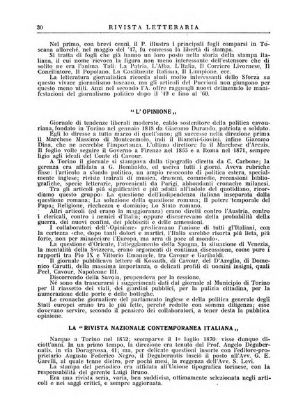 Rivista letteraria periodico bimestrale di letteratura italiana