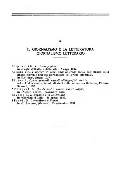 Rivista letteraria periodico bimestrale di letteratura italiana