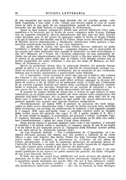 Rivista letteraria periodico bimestrale di letteratura italiana