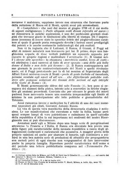 Rivista letteraria periodico bimestrale di letteratura italiana