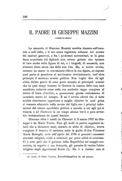 Rivista ligure di scienze, lettere ed arti organo della Società di letture e conversazioni scientifiche di Genova