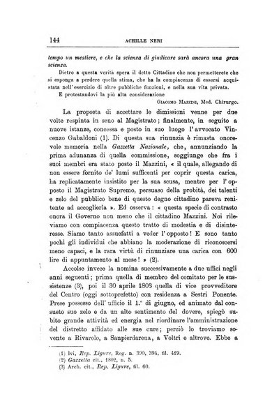 Rivista ligure di scienze, lettere ed arti organo della Società di letture e conversazioni scientifiche di Genova