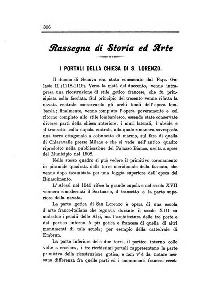 Rivista ligure di scienze, lettere ed arti organo della Società di letture e conversazioni scientifiche di Genova