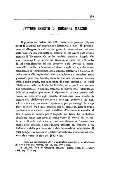 Rivista ligure di scienze, lettere ed arti organo della Società di letture e conversazioni scientifiche di Genova