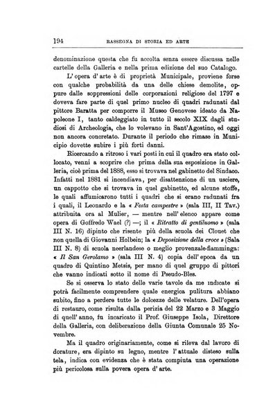 Rivista ligure di scienze, lettere ed arti organo della Società di letture e conversazioni scientifiche di Genova