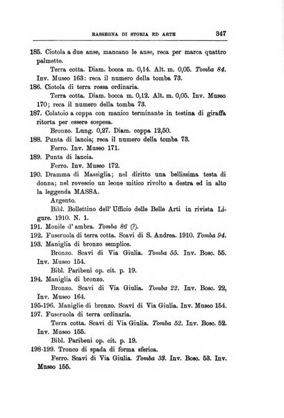 Rivista ligure di scienze, lettere ed arti organo della Società di letture e conversazioni scientifiche di Genova