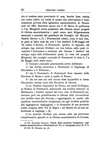 Rivista ligure di scienze, lettere ed arti organo della Società di letture e conversazioni scientifiche di Genova