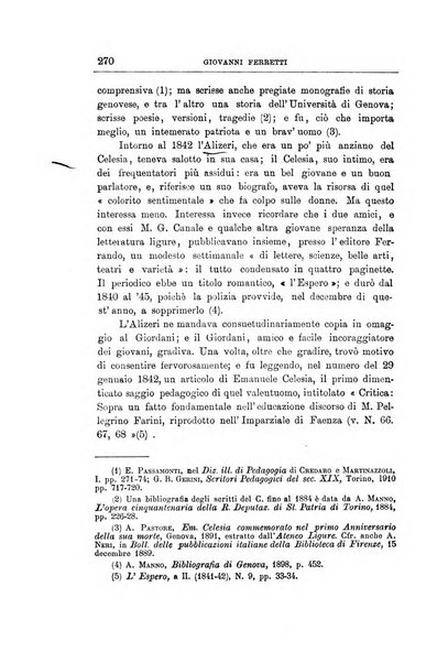 Rivista ligure di scienze, lettere ed arti organo della Società di letture e conversazioni scientifiche di Genova