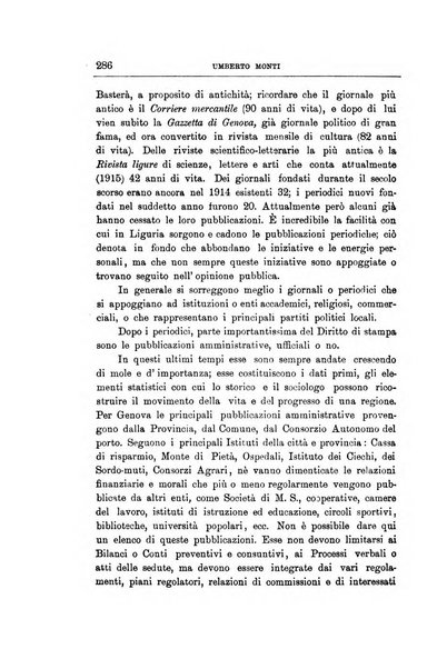 Rivista ligure di scienze, lettere ed arti organo della Società di letture e conversazioni scientifiche di Genova