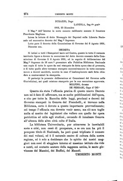 Rivista ligure di scienze, lettere ed arti organo della Società di letture e conversazioni scientifiche di Genova