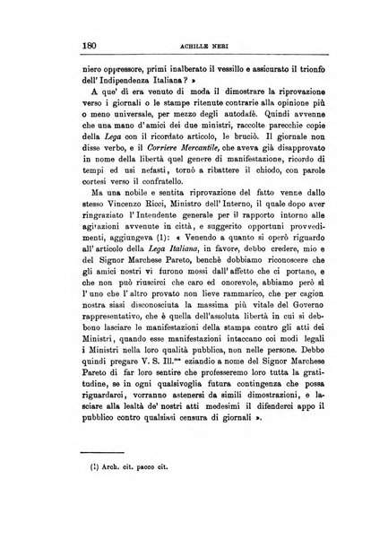 Rivista ligure di scienze, lettere ed arti organo della Società di letture e conversazioni scientifiche di Genova