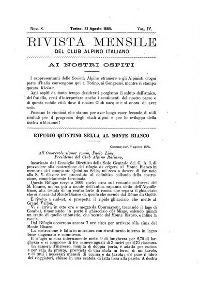 Rivista mensile del Club alpino italiano