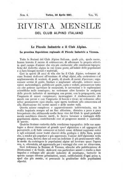 Rivista mensile del Club alpino italiano