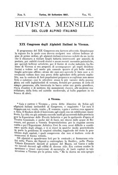 Rivista mensile del Club alpino italiano