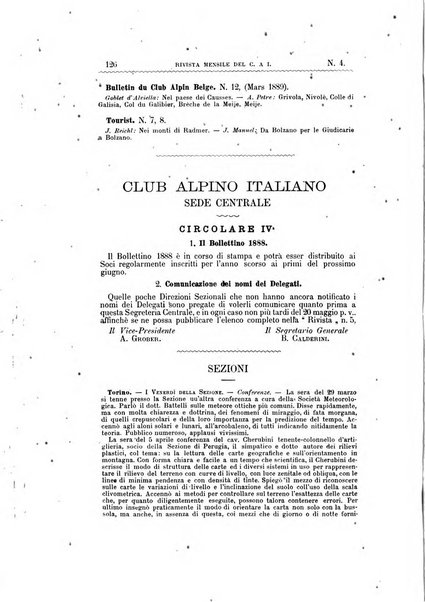 Rivista mensile del Club alpino italiano