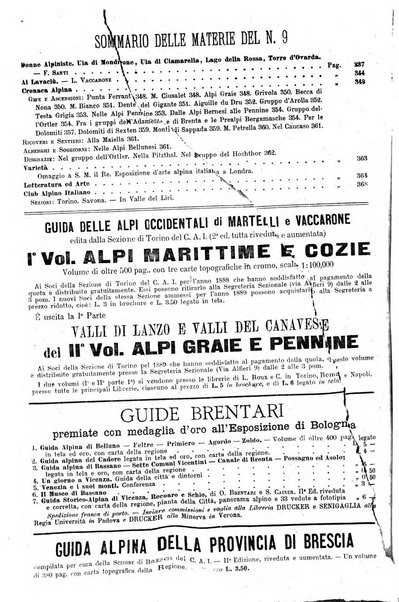 Rivista mensile del Club alpino italiano