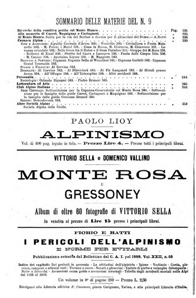 Rivista mensile del Club alpino italiano