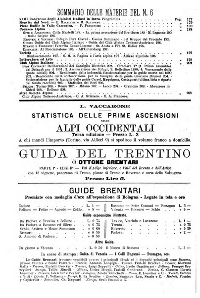 Rivista mensile del Club alpino italiano