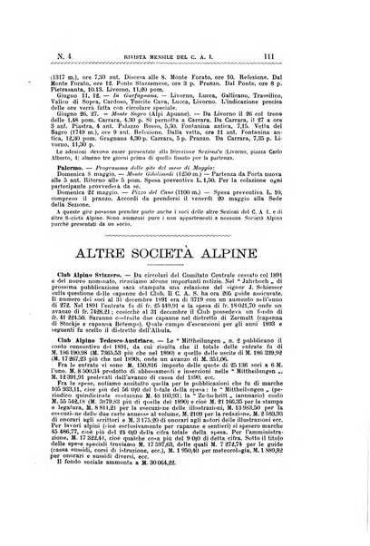 Rivista mensile del Club alpino italiano