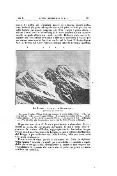 Rivista mensile del Club alpino italiano