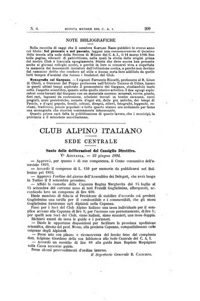 Rivista mensile del Club alpino italiano