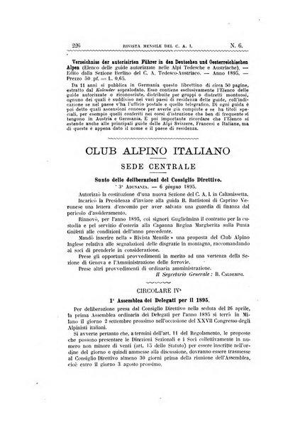 Rivista mensile del Club alpino italiano