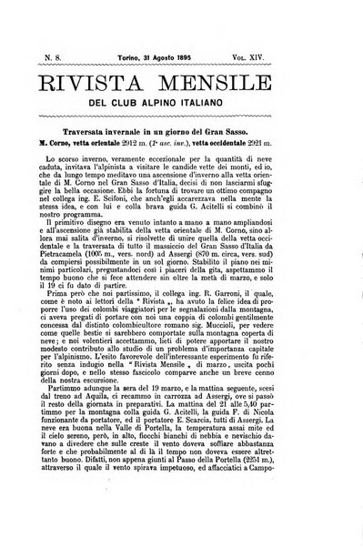 Rivista mensile del Club alpino italiano