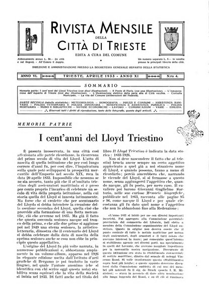 Rivista mensile della città di Trieste