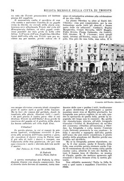 Rivista mensile della città di Trieste